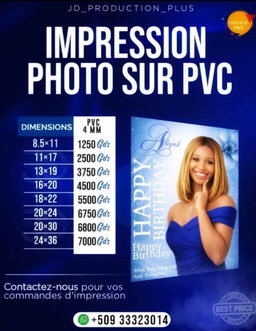 Tableau PVC 13/19