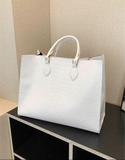 Large Capacity Tote Bag - White