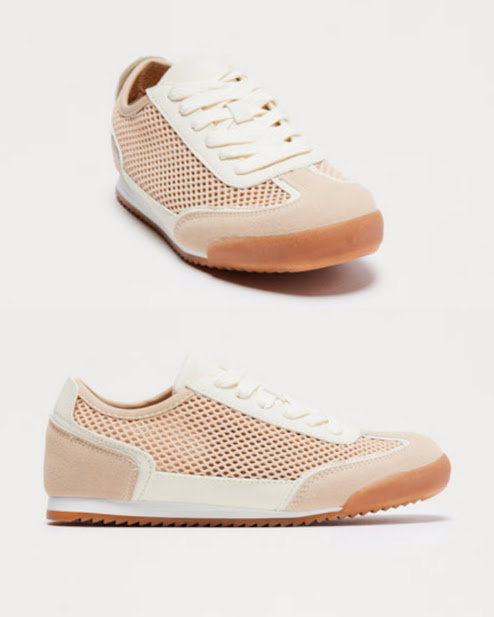 TRAVIS MESH LACE UP SNEAKERS