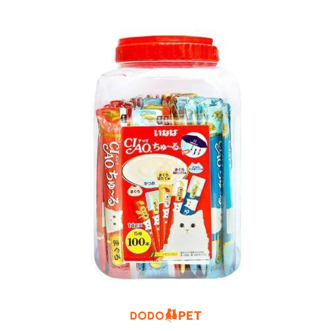 Ciao Churu Tuna Cat Treats (100 pieces x 14g)_0