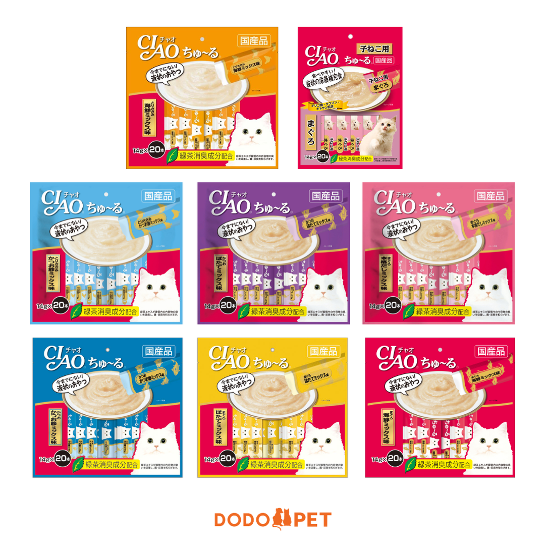 Ciao Churu Cat Treats (20 Pieces x 14g)