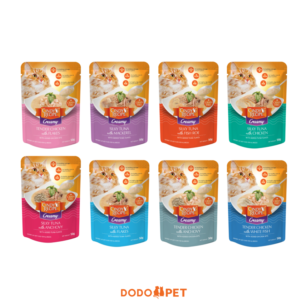 Cindy's Recipe Creamy Cat Pouch (50g)