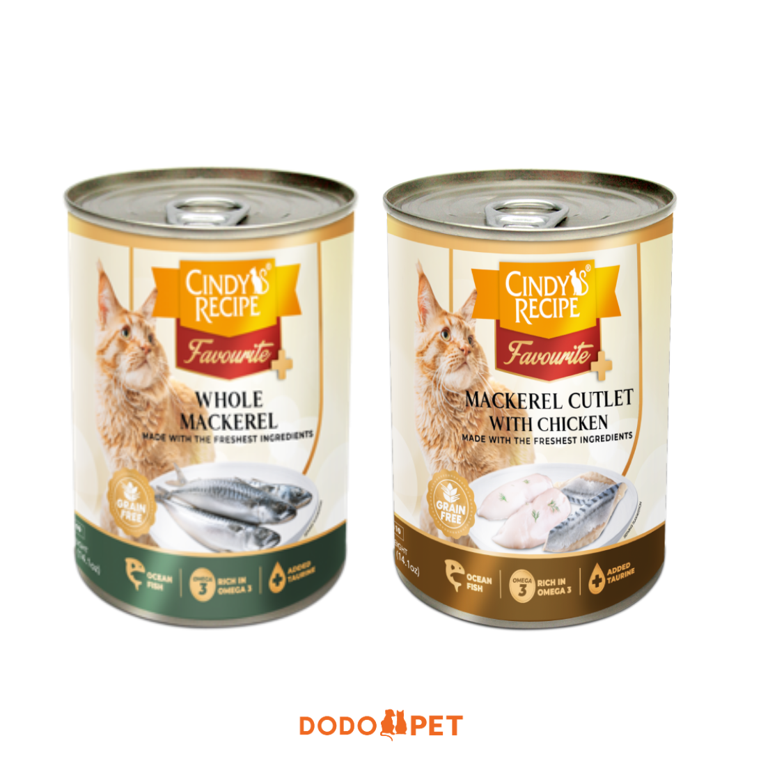Cindy's Recipe Favourite Plus Cat Canned Food (400g)_0