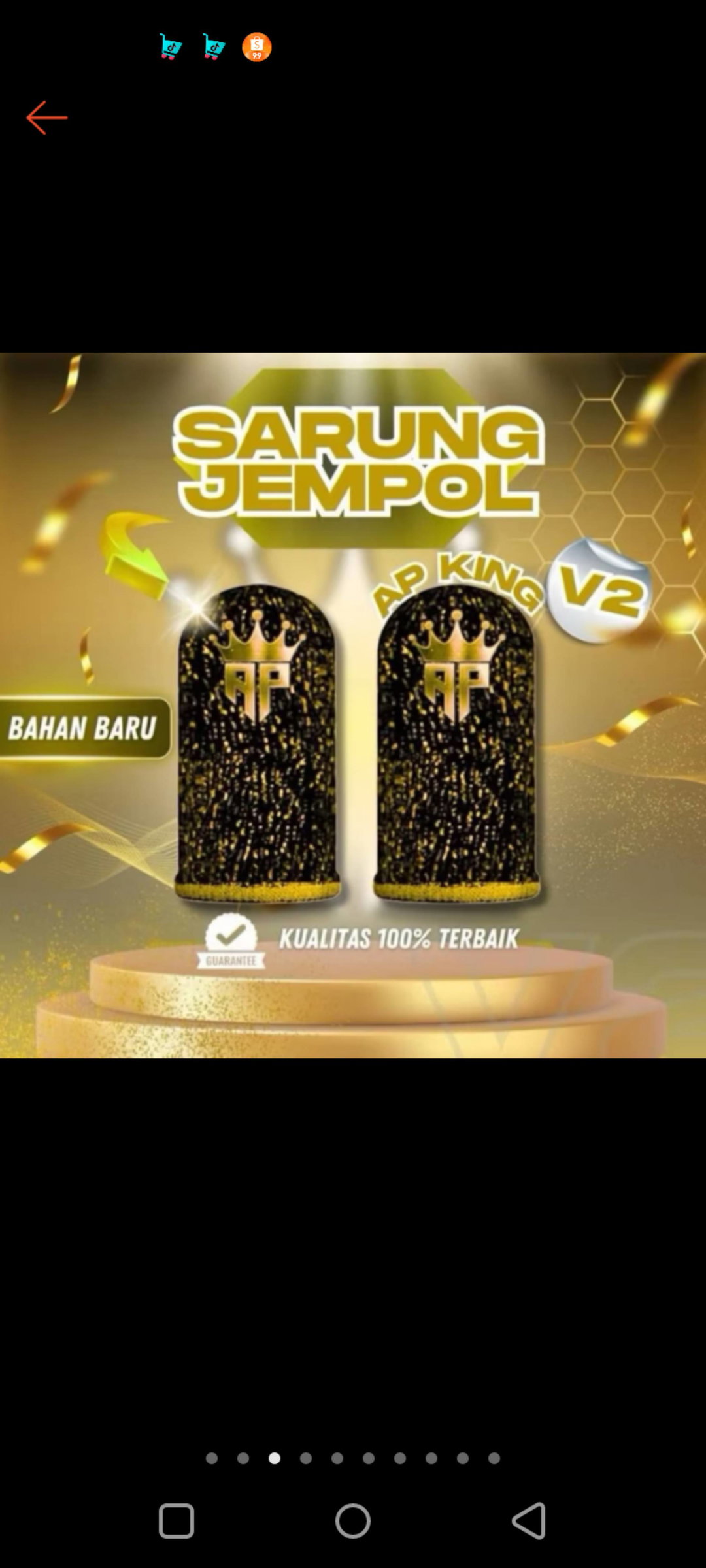✨Sarung Jempol AP King V2 - Anti Licin & Sensitif Main Game