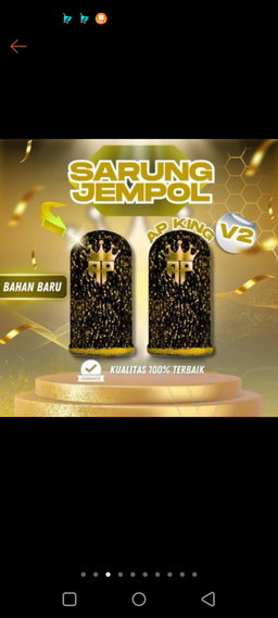 ✨Sarung Jempol AP King V2 - Anti Licin & Sensitif Main Game