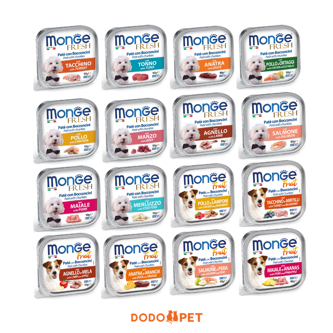 Monge Fresh Dog Tray (100g)_0