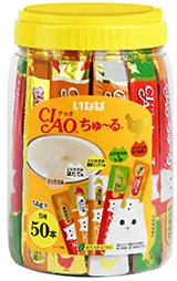 Ciao Churu Cat Treats 50pcs Bottle Malaysia _2