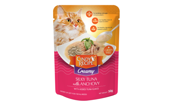 Cindy's Recipe Creamy Cat Pouch (50g)_5