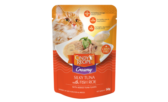 Cindy's Recipe Creamy Cat Pouch 50g | Tuna & Chicken_7
