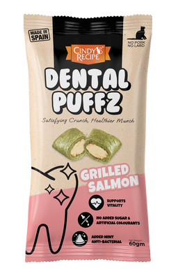 Cindy's Recipe Dental Puffz Cat Treats (60g)