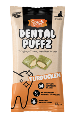 Cindy's Recipe Dental Puffz Cat Treats (60g)