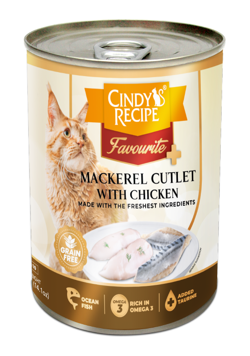 Cindy's Recipe Favourite Plus Cat Canned Food (400g)_2