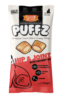 Cindy's Recipe Puffz Cat Treats (60g)