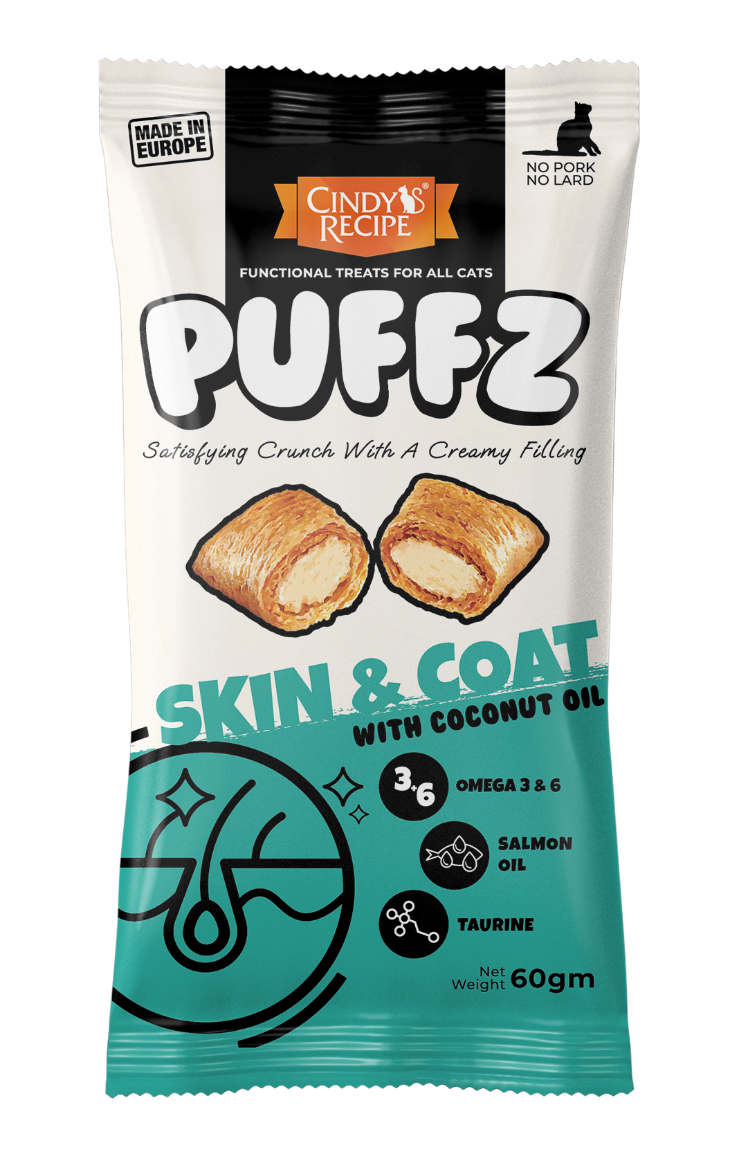 Cindy's Recipe Puffz Cat Treats (60g)_4
