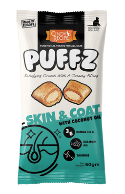 Cindy's Recipe Puffz Cat Treats (60g)