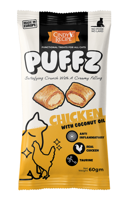 Cindy's Recipe Puffz Cat Treats (60g)