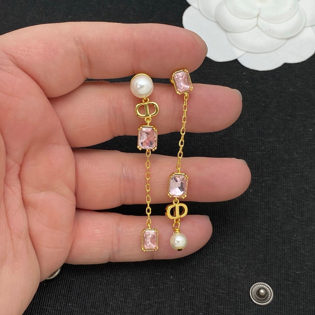 Dior earrings arrive