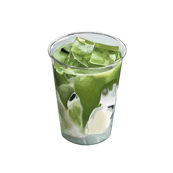 vanilla matcha latte_0