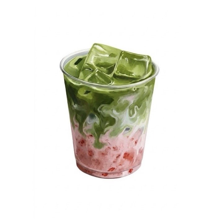 strawberry matcha latte_0
