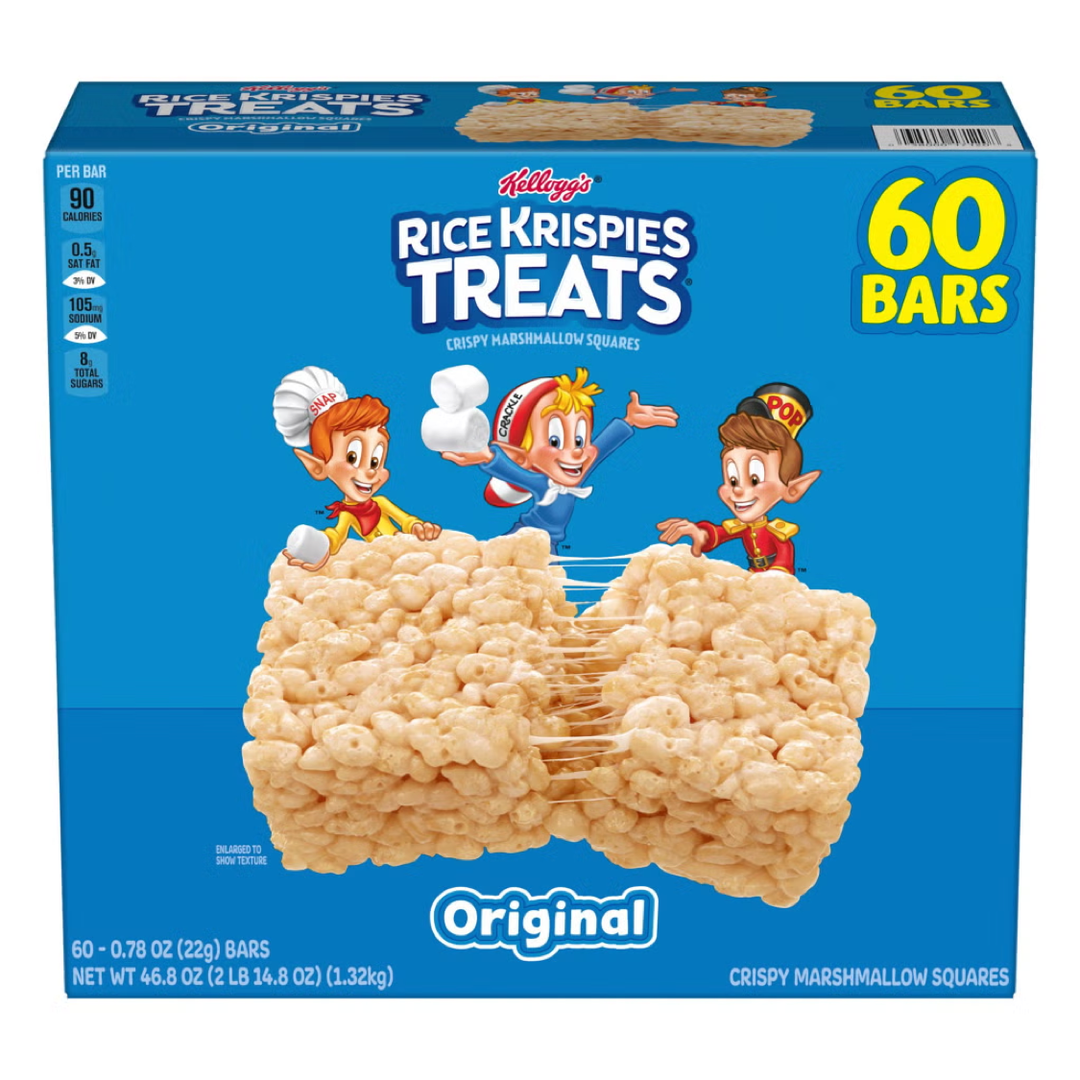 CUS003_🌾 ☁️ Kellogg's 棉花糖香米脆餅 (Rice Krispies Treats)