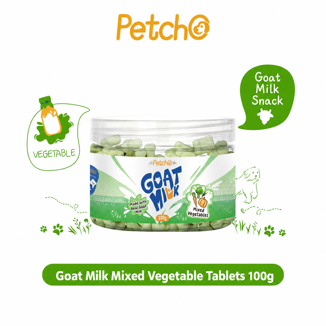 [Pre-order] Flavoured Goat Milk Dog Treats 100/400g_3
