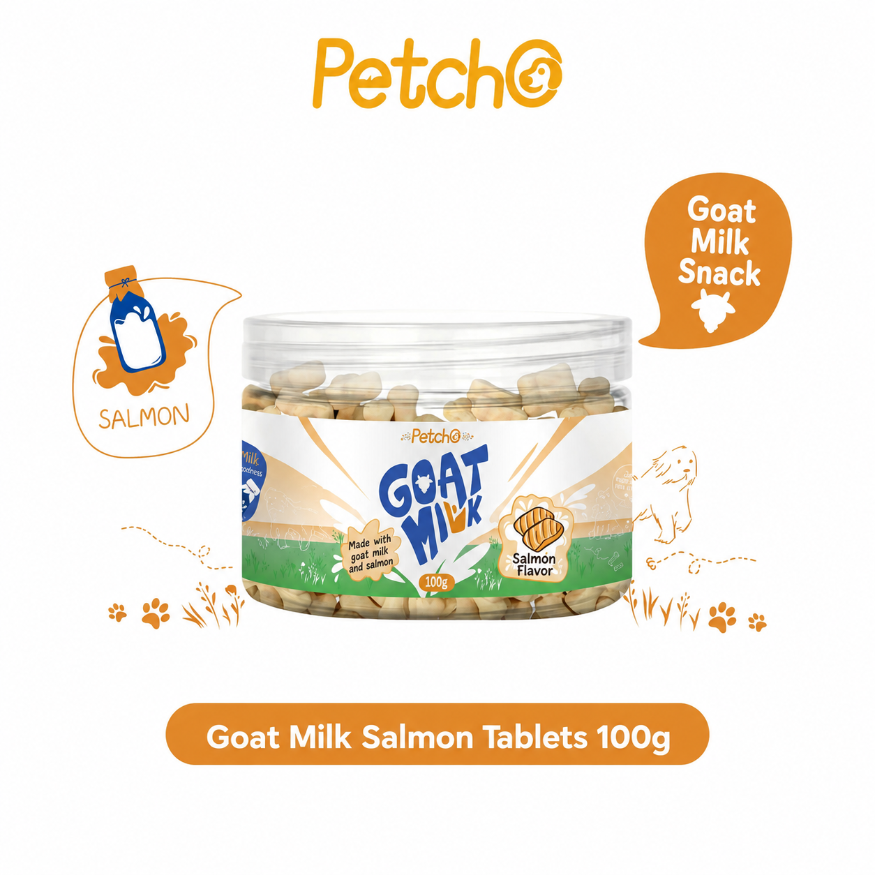 [Pre-order] Flavoured Goat Milk Dog Treats 100/400g_5