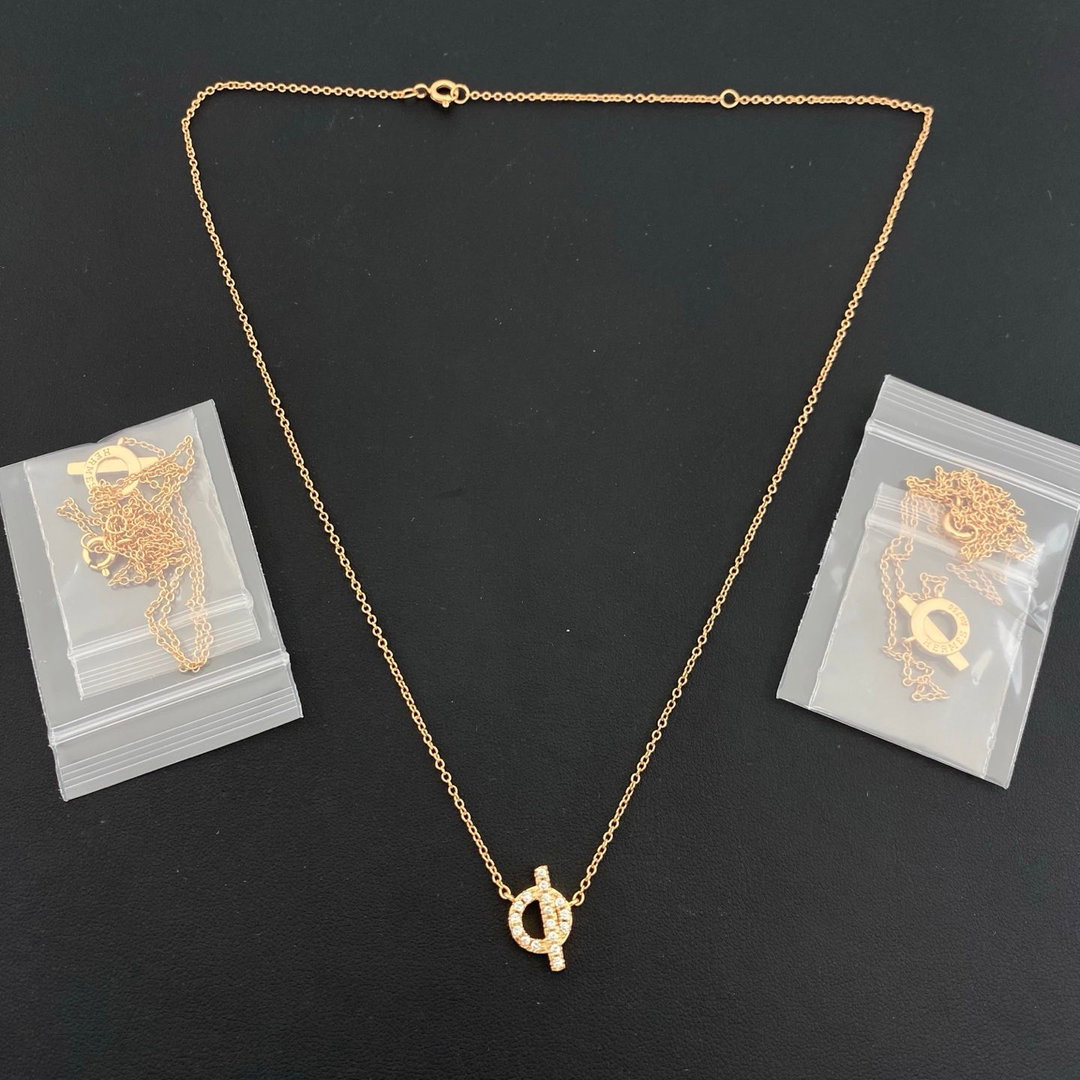 Hermes necklace arrived