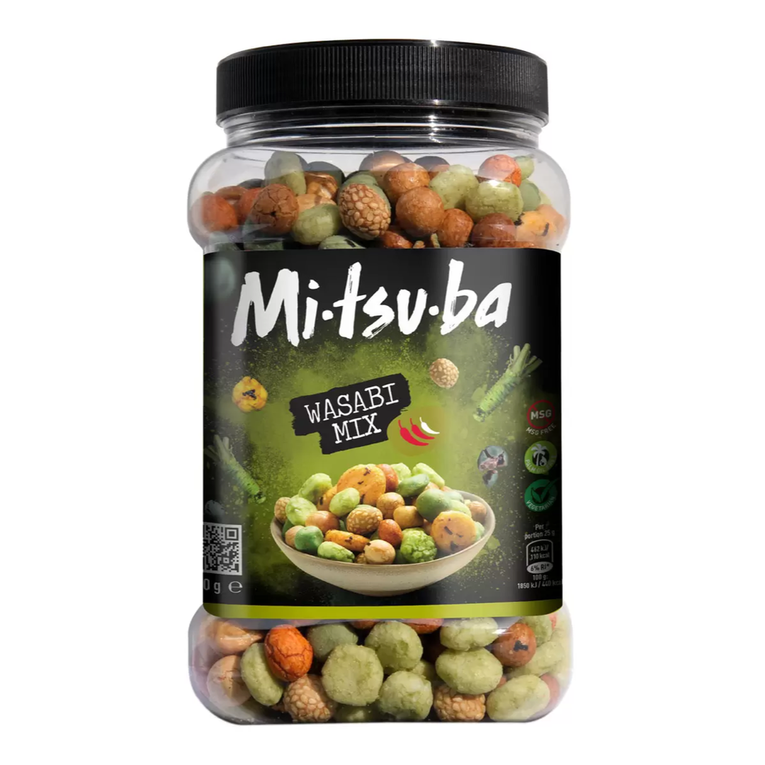 CUK002_🟢 Mitsuba 山葵綜合米果堅果包 (Wasabi Mix)