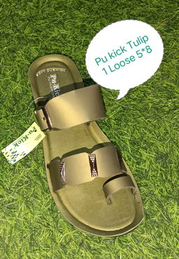 PU KICK TULIP LADIES SLIPER 5-8