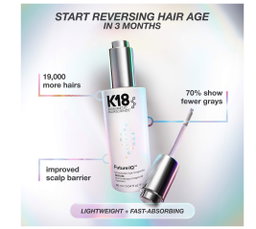 K18- FutureIQ Hair Longevity Serum for Graying,Thinning, & Scalp Aging