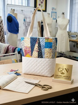 🧵Patchwork Tote Bag Workshop! 🛍️