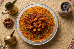 Coconut Octopus Kabsa | كبسة الأخطبوط بالنارجيل