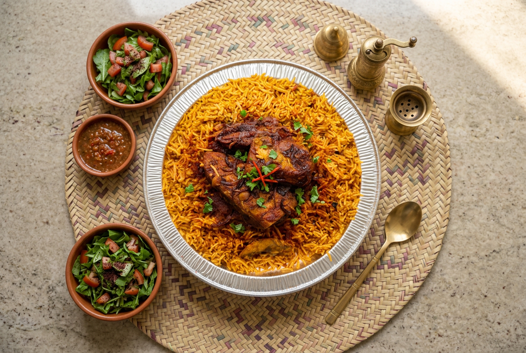 Mashwi Fish Kabsa | كبسة سمك مشوي