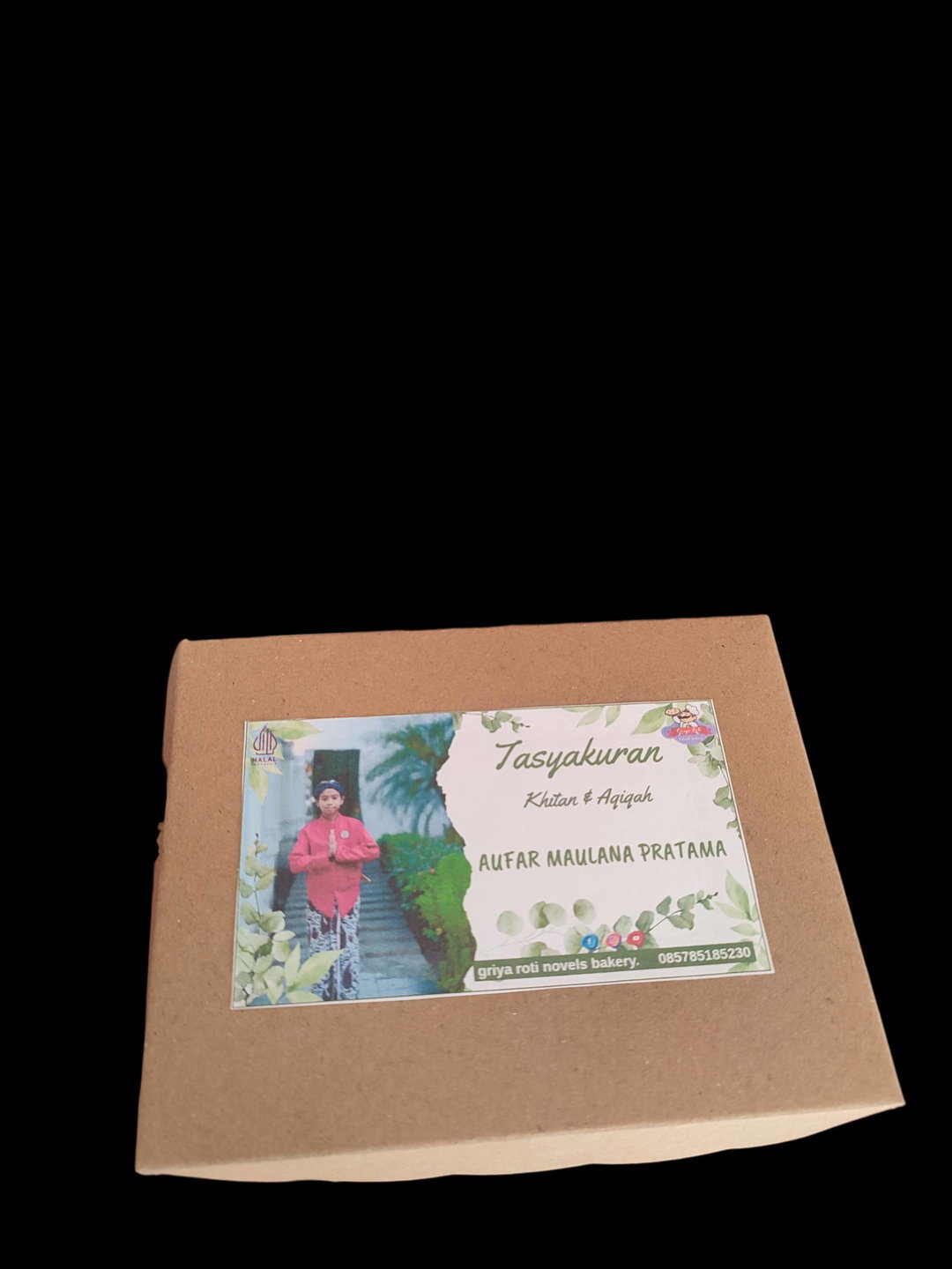 Dus R8 craft coklat free ucapan