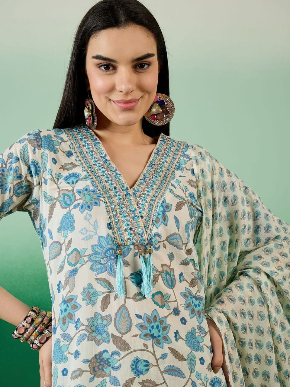 ✨ Pure Cotton 3-Piece Suit – Elegant & Comfortable_1