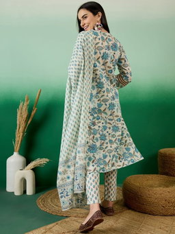 ✨ Pure Cotton 3-Piece Suit – Elegant & Comfortable