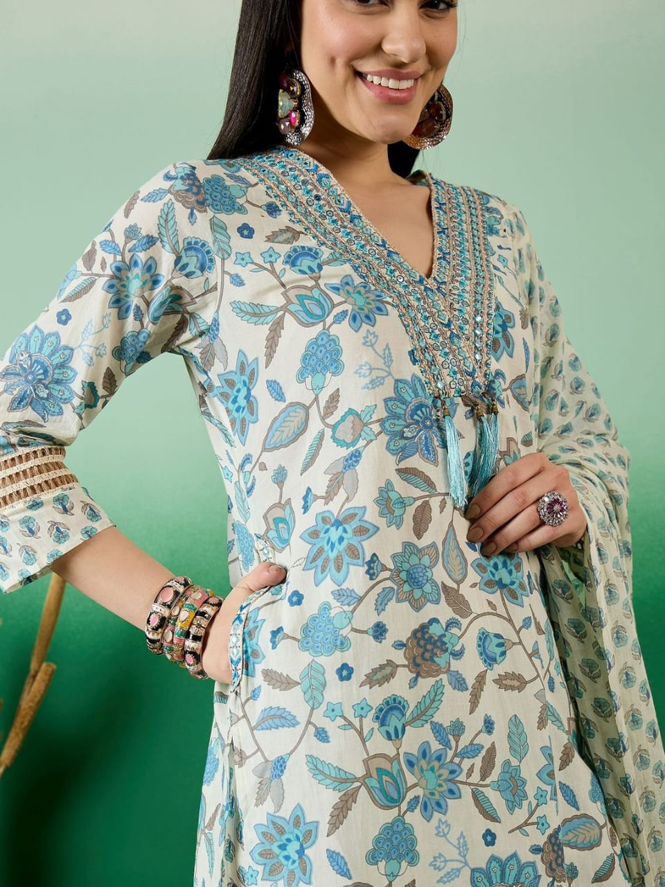 ✨ Pure Cotton 3-Piece Suit – Elegant & Comfortable_0