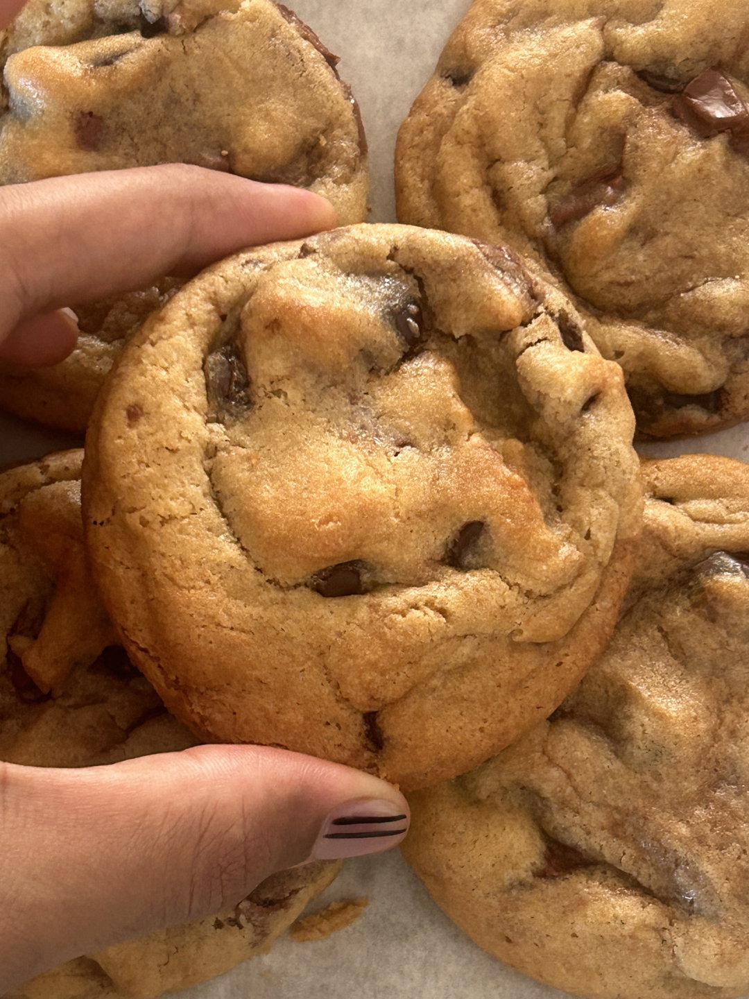 Brown butter choco chunks cookie