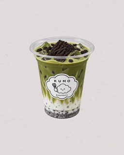 Oreo Hojicha Latte