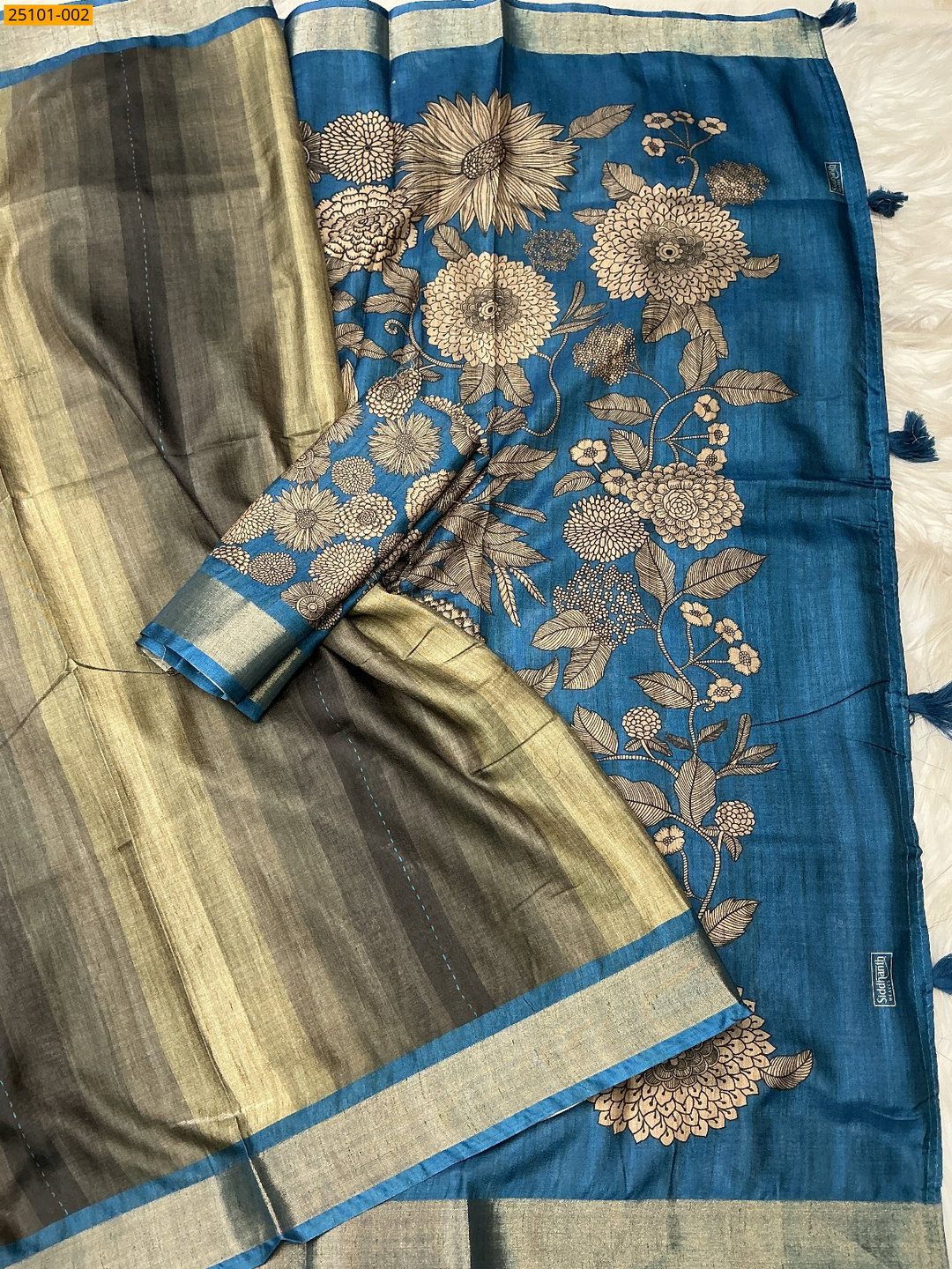 Bhagalpuri Fancy Silk Saree ST