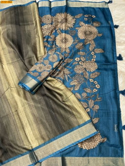 Bhagalpuri Fancy Silk Saree ST