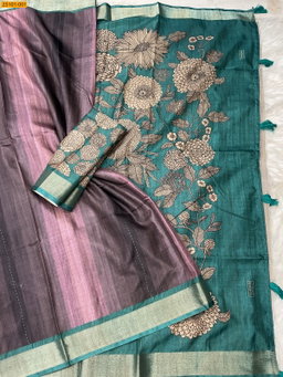 Bhagalpuri Fancy Silk Saree ST