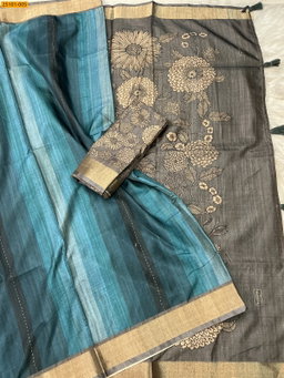 Bhagalpuri Fancy Silk Saree ST
