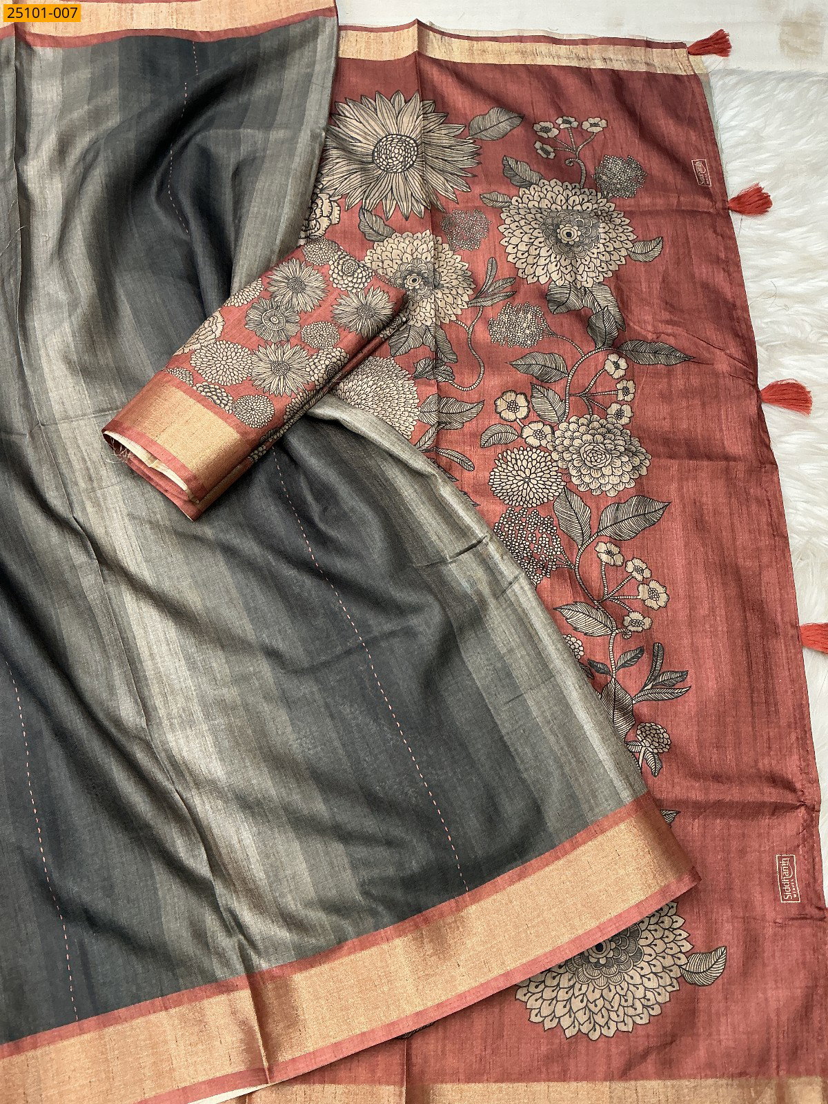 Bhagalpuri Fancy Silk Saree ST_5