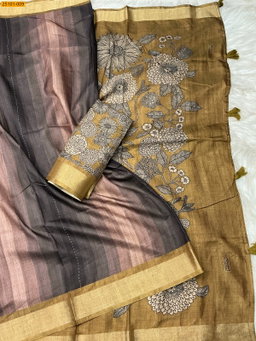 Bhagalpuri Fancy Silk Saree ST