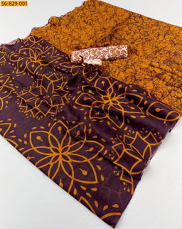 Fancy Soft Linen  Saree ST
