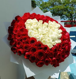Amor eterno 🌹 ramo 100 rosas