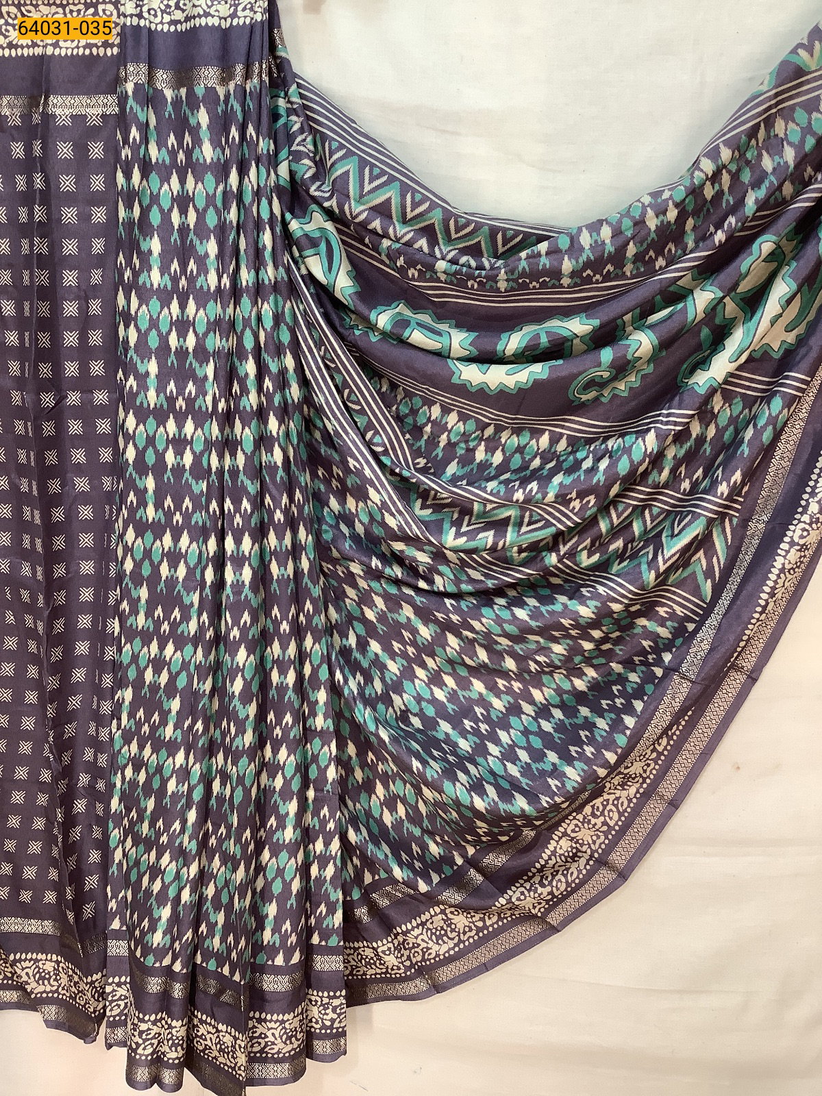Fancy bentex crepe silk printed sarees ST_2