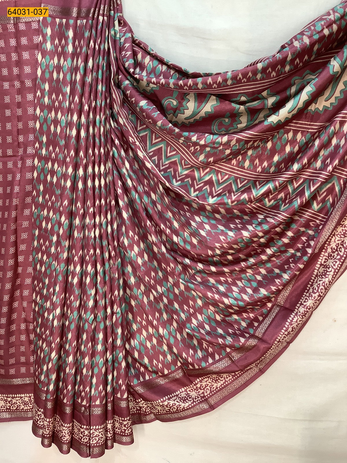 Fancy bentex crepe silk printed sarees ST_4