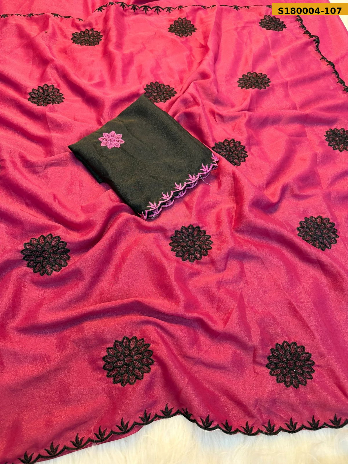 Fancy Soft Rangoli Silk Embroidery Saree ST_5